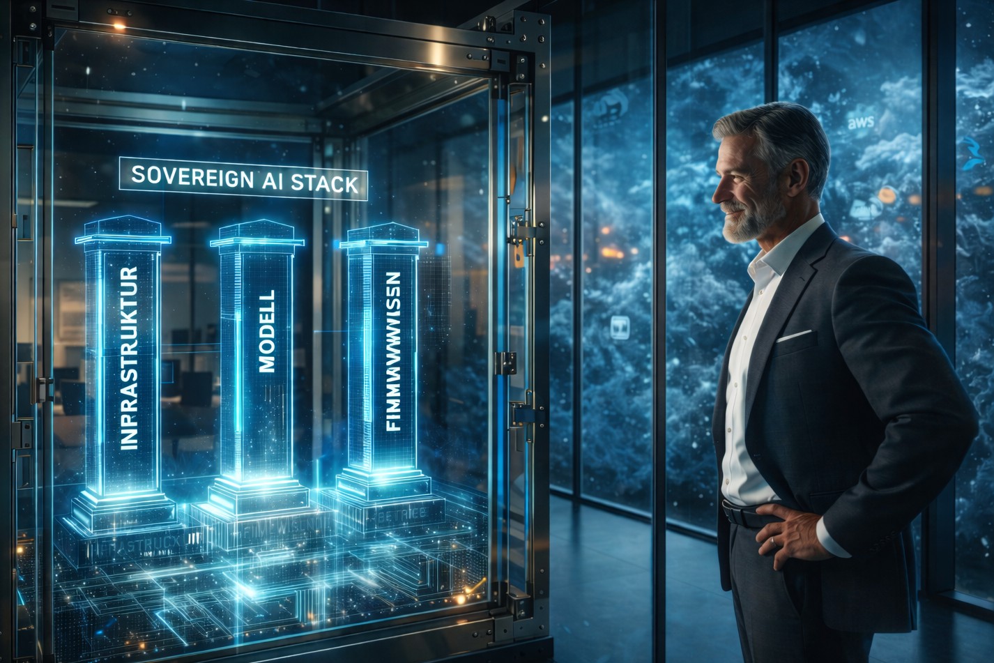 AGILERO Sovereign AI Stack: Lokale KI-Infrastruktur als technische Grundlage für Datensouveränität und auditierbare KI-Governance.