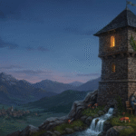 Magierturm bei Burg Blaustein